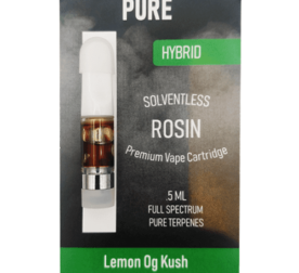 Lemon OG Kush Rosin Vape